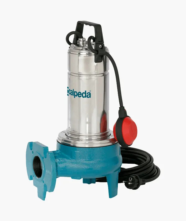 Bomba sumergible para lodos y sólidos.